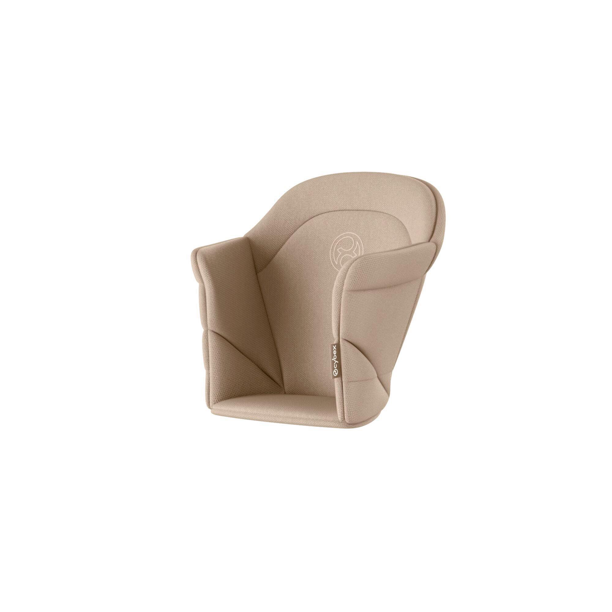 WKŁADKA DO WYSOKIEGO KRZESŁA CLICK & FOLD KOMFORTEINLAGE - beżowy, Basics, tkanina - Cybex