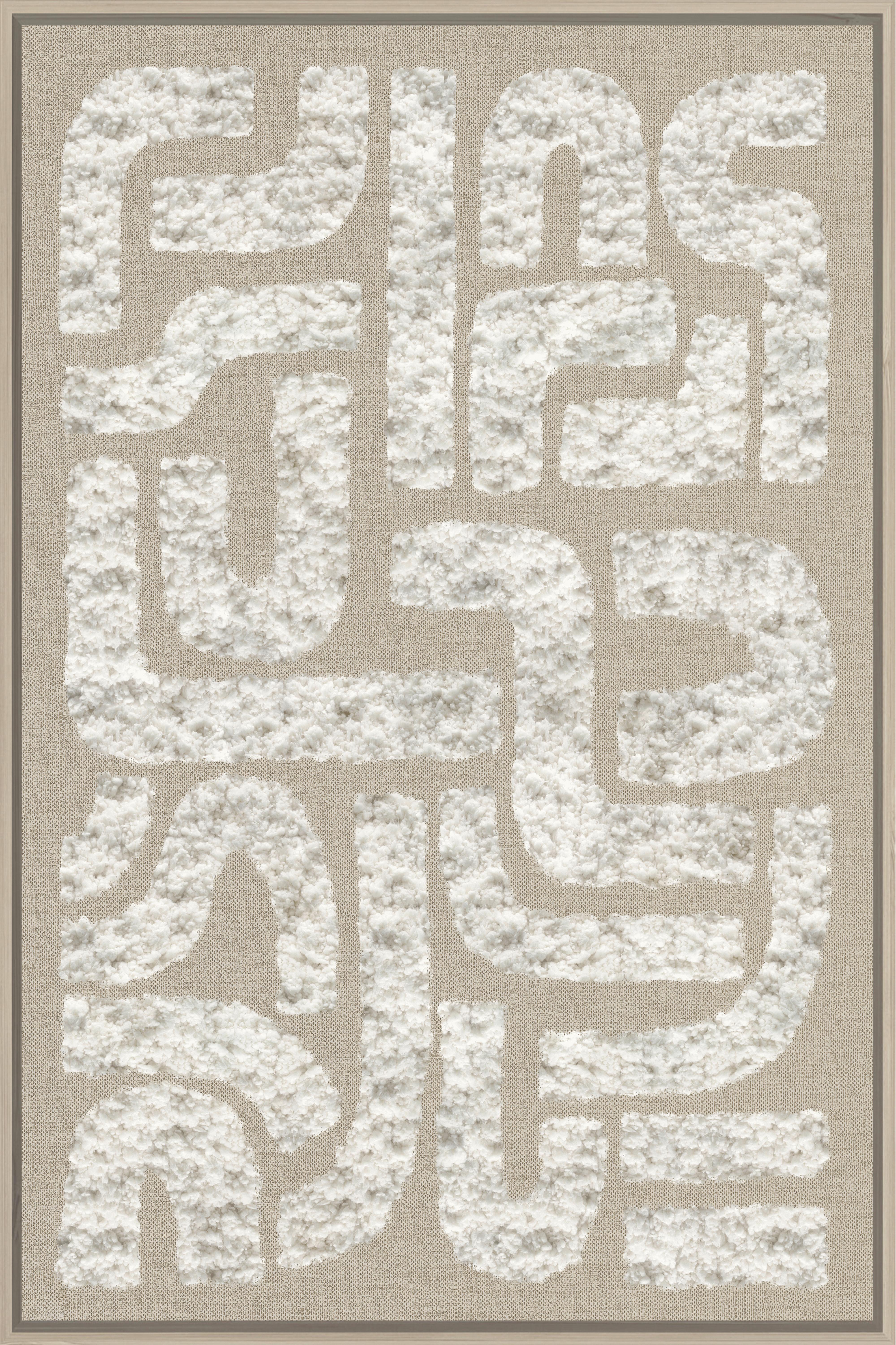 Keilrahmenbild Lotta ca. 60x90cm - Beige/Naturfarben, MODERN, Holzwerkstoff/Kunststoff (60cm) - Premium Living