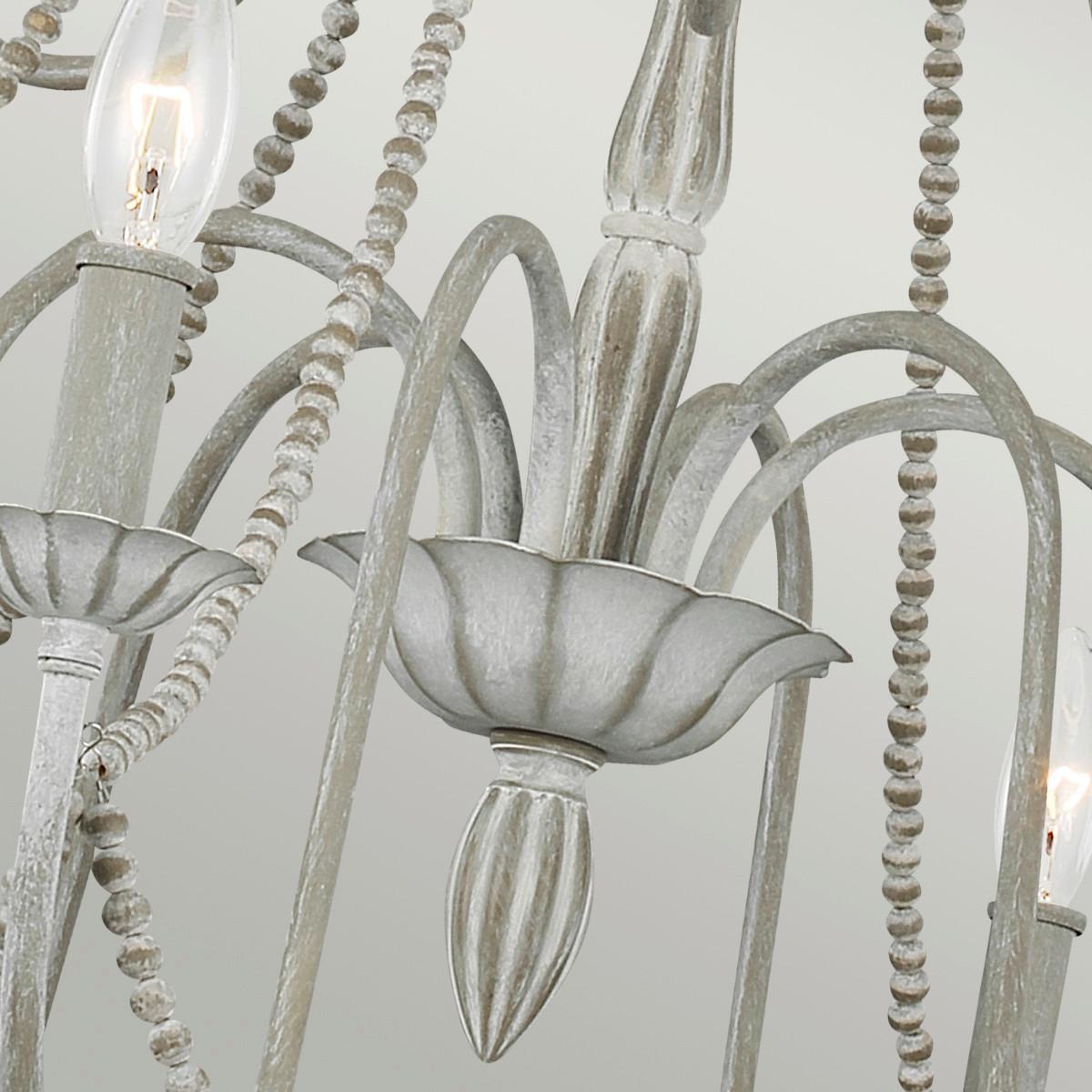 Luster Maryville Fe-Maryville9 - svijetlo siva, Konvencionalno, drvo/metal (81.3/93.4cm) - Elstead Lighting