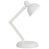Namizna Led-svetilka Schwank - bela, Moderno, umetna masa (12,5/34cm) - Modern Living