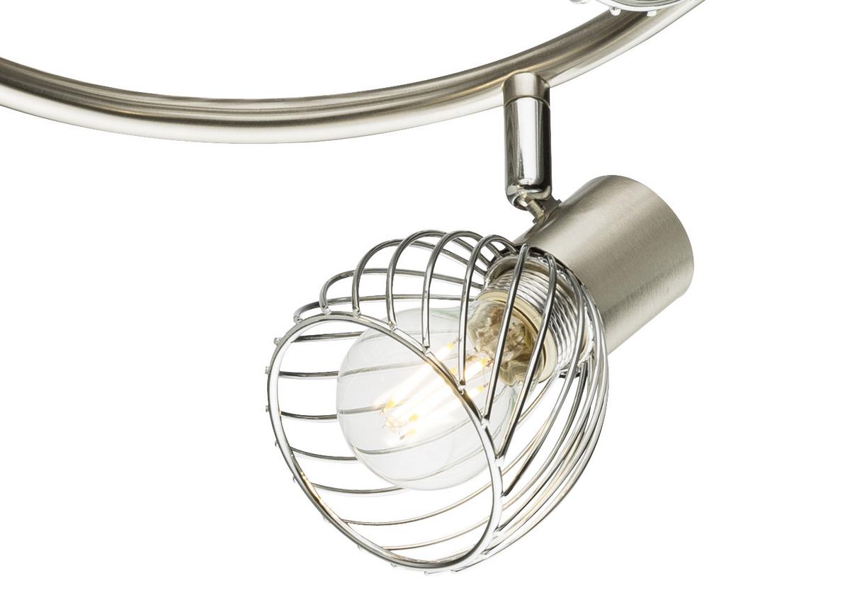Strahler Sina max. 40 Watt - Chromfarben, Trend, Metall (28/14,5cm) - Globo