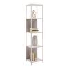 REGAL MODANO -EXKLUSIV- - Kaschmir, MODERN, Holzwerkstoff/Metall (40/170/35cm) - Mömax