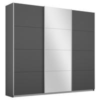 DULAP CU UșI CULISANTE MIAMI - gri, Modern, material pe bază de lemn (203/210/62cm)