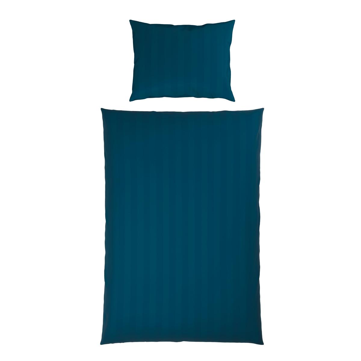 Lenjerie de pat Xenia Streif, 50x70/140x200 cm - albastru, Modern, textil (140/200cm) - Premium Living