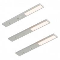 Unterbauleuchten-Set 418823, 3 Stück - Metall (19,7/2,5/6cm) - Based
