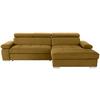 Kutna Garnitura Perry - srebrne boje/ecru, Design, tekstil/drvo (292/183cm) - Modern Living