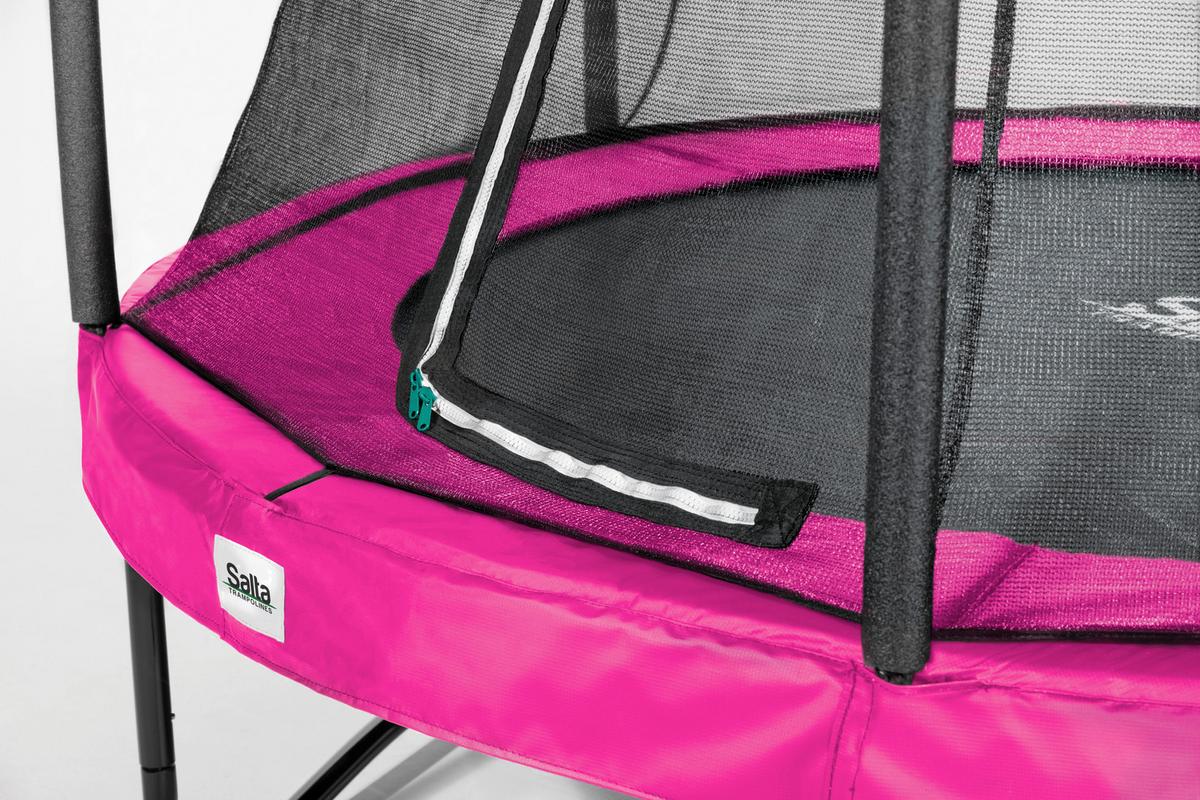 Trampolin Salta Comfort Edition Ø ca. 251cm - Pink, KONVENTIONELL, Metall (251cm) - Salta