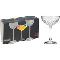 Koktélos Pohár Cocktail - átlátszó, Trend, üveg (11/15,7cm)