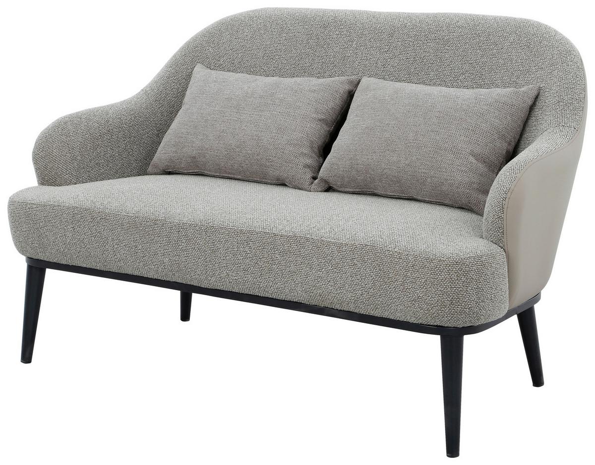 Sofa Allegra - bež/smeđa, Moderno, metal/tekstil (140/87/80cm) - Mömax