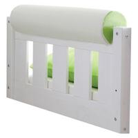 Nackenrolle ca. 16,5x79 cm Grün/Beige Baumwolle - Beige/Grün, KONVENTIONELL, Textil (16,5/79cm) - MID.YOU