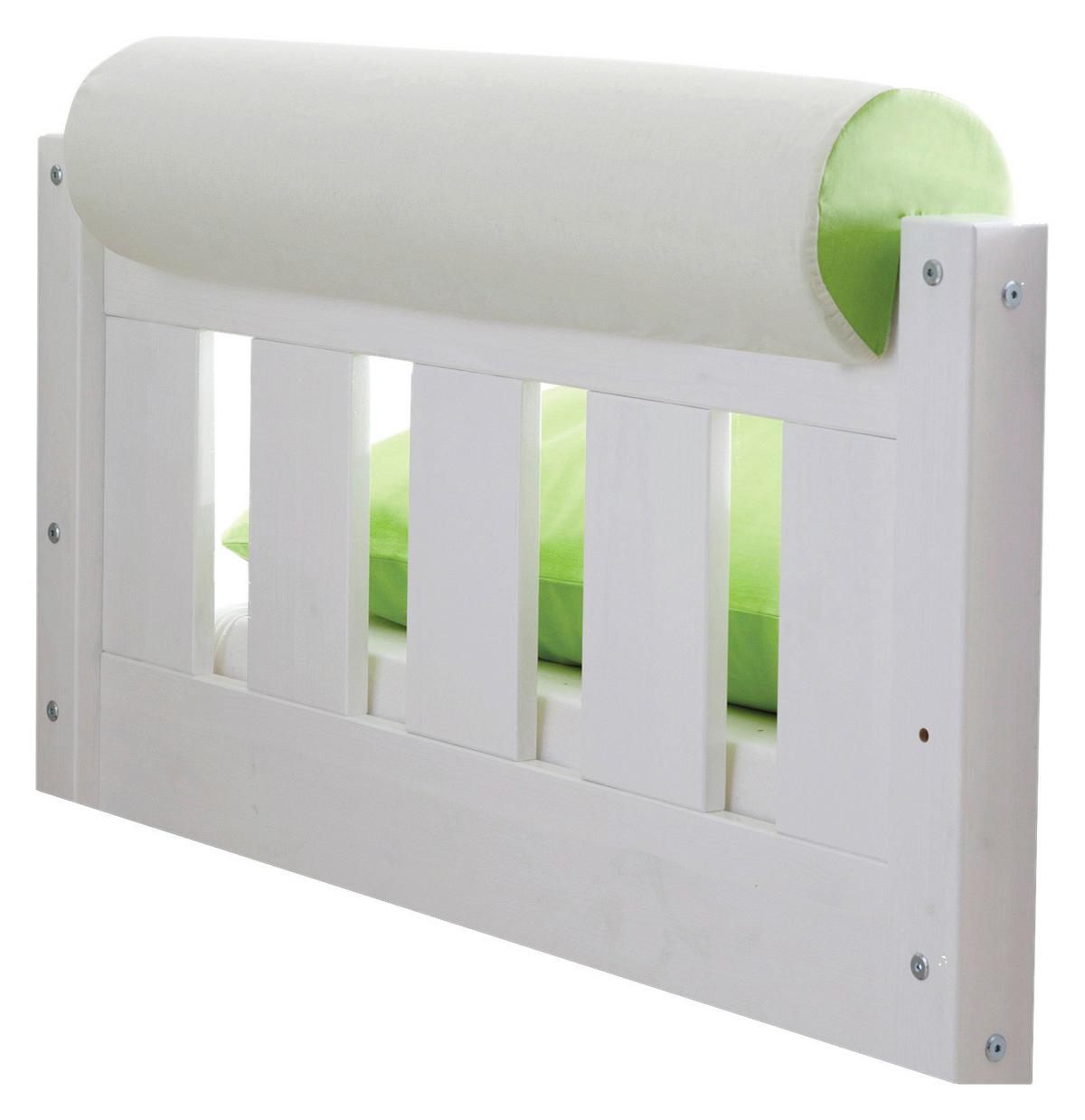 Nackenrolle ca. 16,5x79 cm Grün/Beige Baumwolle - Beige/Grün, KONVENTIONELL, Textil (16,5/79cm) - MID.YOU