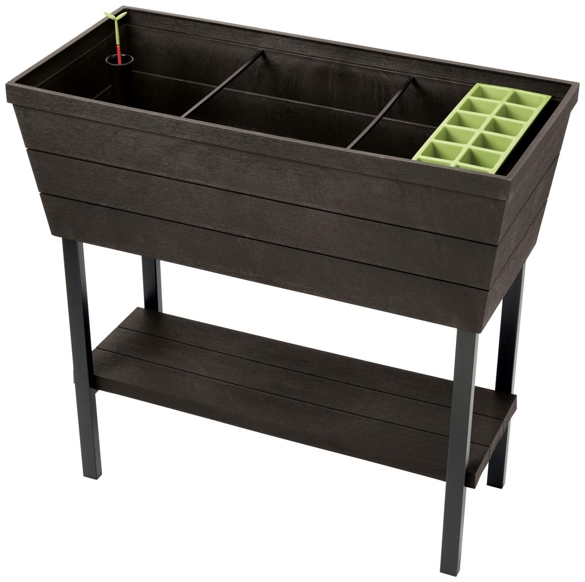Virágláda Urban Bloomer - barna, műanyag (82/37,3/78cm) - Mömax