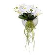 Plantă Artificială Phalaenopsis Ii - alb/verde, Basics, ceramică/plastic (25cm) Plantă Artificială Phalaenopsis Ii - alb/verde, Basics, ceramică/plastic (25cm)