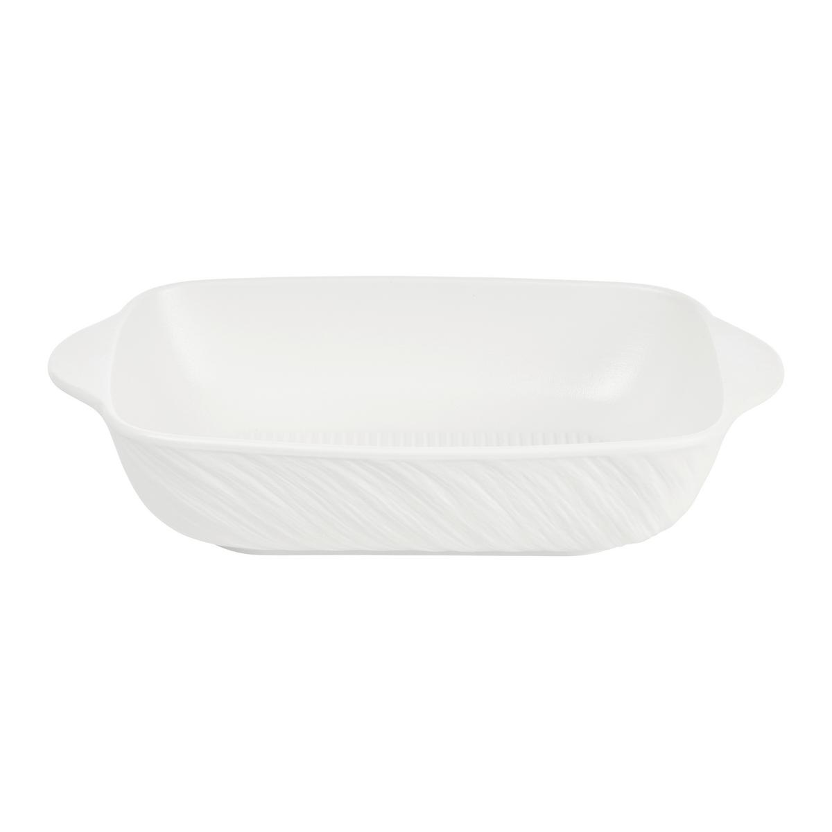 Sütőtál Ruki - L - fehér, Konventionell, kerámia (27.3/19.5/7cm) - Mömax