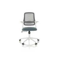 Pisarniški Stol Miko W Eco, Siva - siva/bela, Moderno, kovina/umetna masa (57/92 - 102/53cm) - MID.YOU