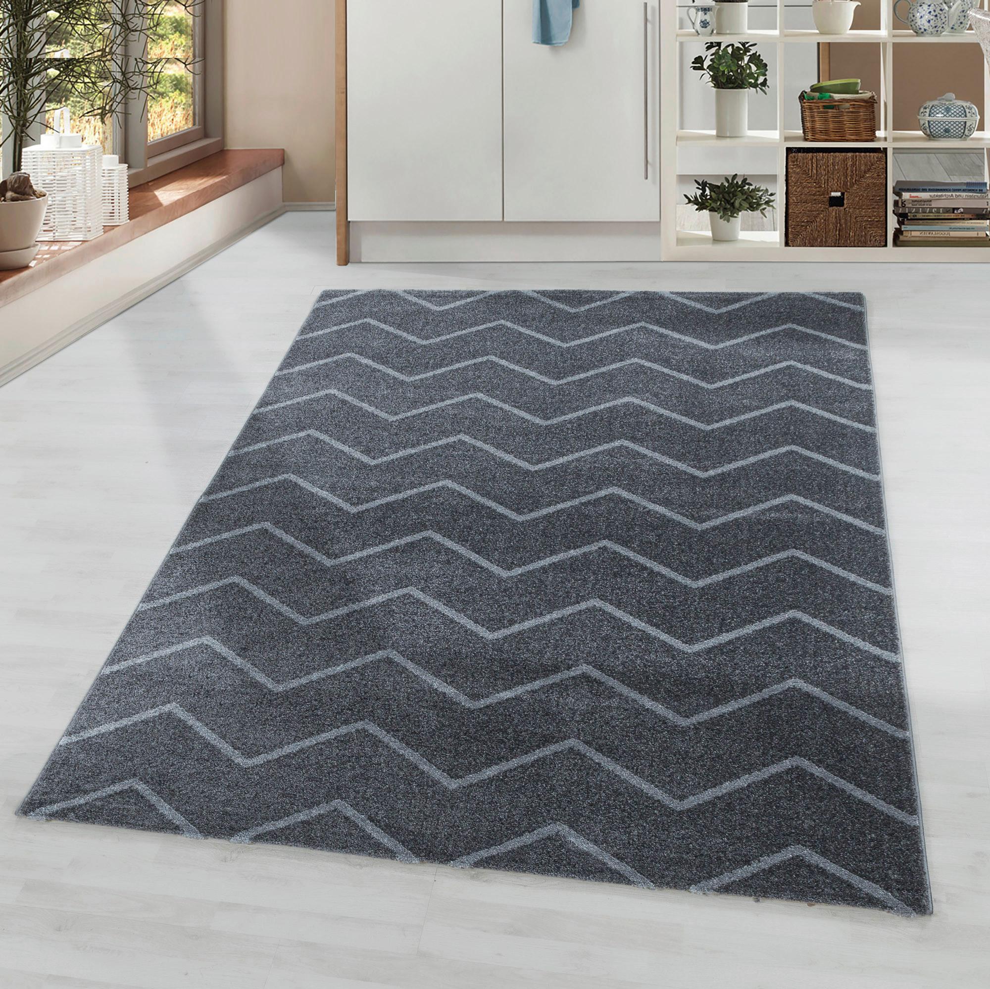 Shaggy Rio Grau ca. 80x250cm - Grau, Basics, Textil (80/250cm)