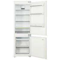 Kühl-Gefrier-Kombination EKMBMFNFE Schlepptürtechnik - Weiß, Basics, Glas/Kunststoff (54,0/178,5/51,0cm) - Mican