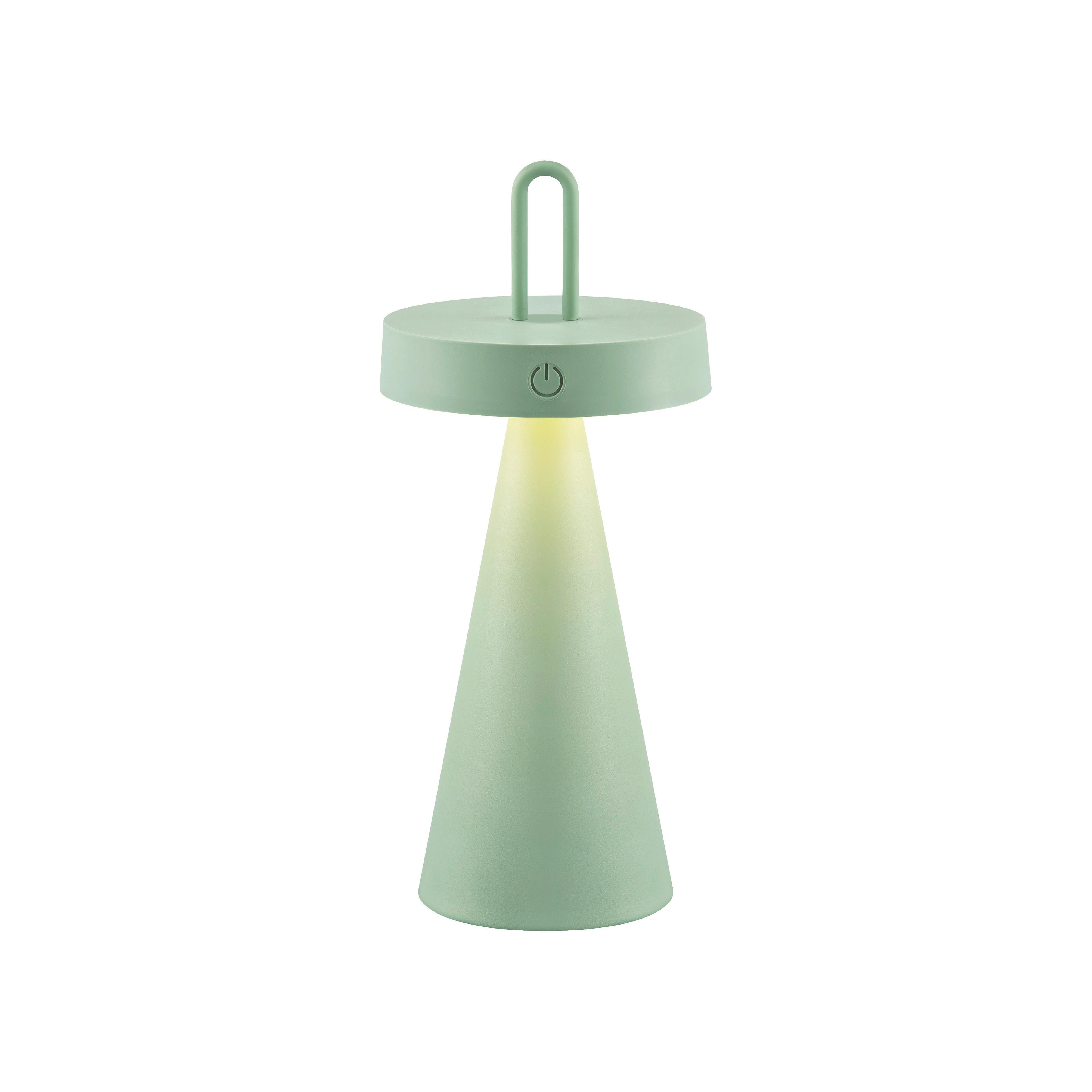 LED-Tischleuchte Alwa Grün max. 1,5 Watt - Grün, MODERN, Kunststoff/Metall (12,8/12,8/28,5cm)