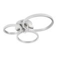 LED-Deckenleuchte Johanna max. 18 Watt - Silberfarben, Metall (49/40/8,5cm) LED-Deckenleuchte Johanna max. 18 Watt - Silberfarben, Metall (49/40/8,5cm)