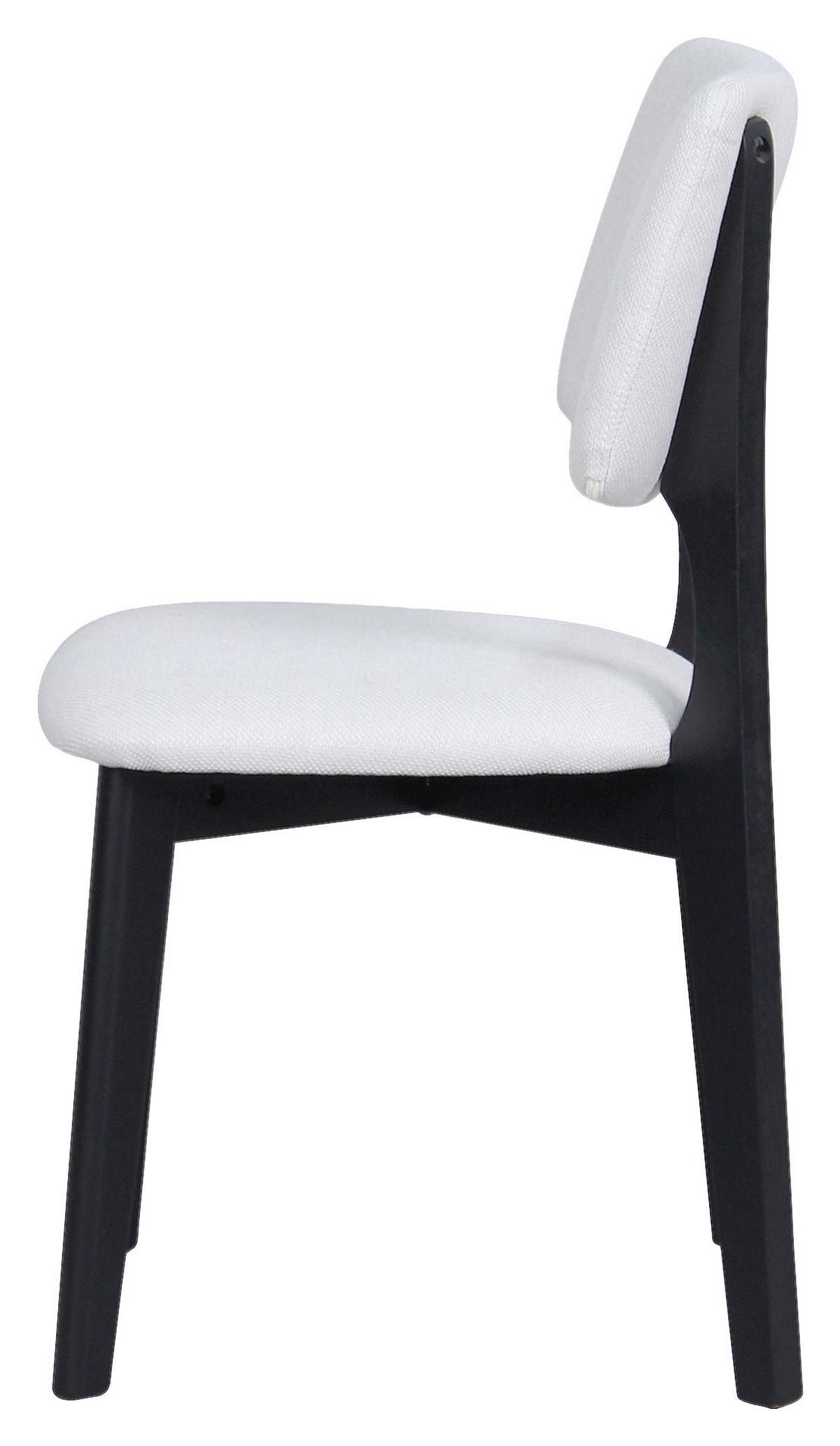 STUHL-SET ELSA - Beige/Schwarz, MODERN, Holz/Textil (48/87/54cm) - MID.YOU