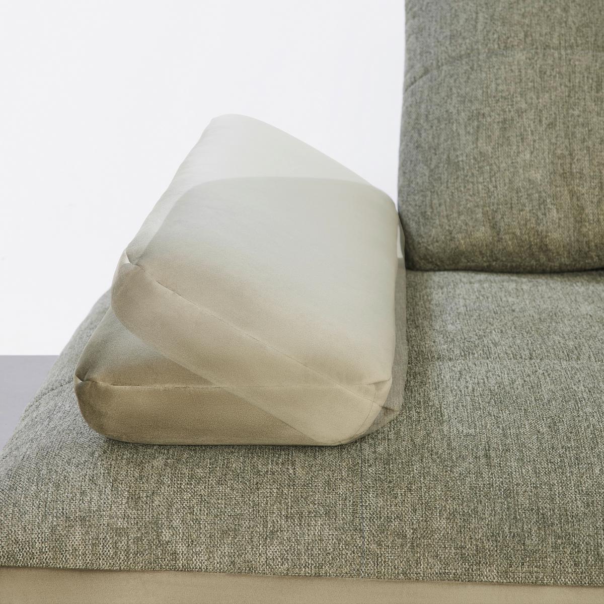 Sedežna Garnitura Trendy, Olivno Zelena - črna/olivno zelena , Moderno, kovina/tekstil (250/310cm) - Premium Living