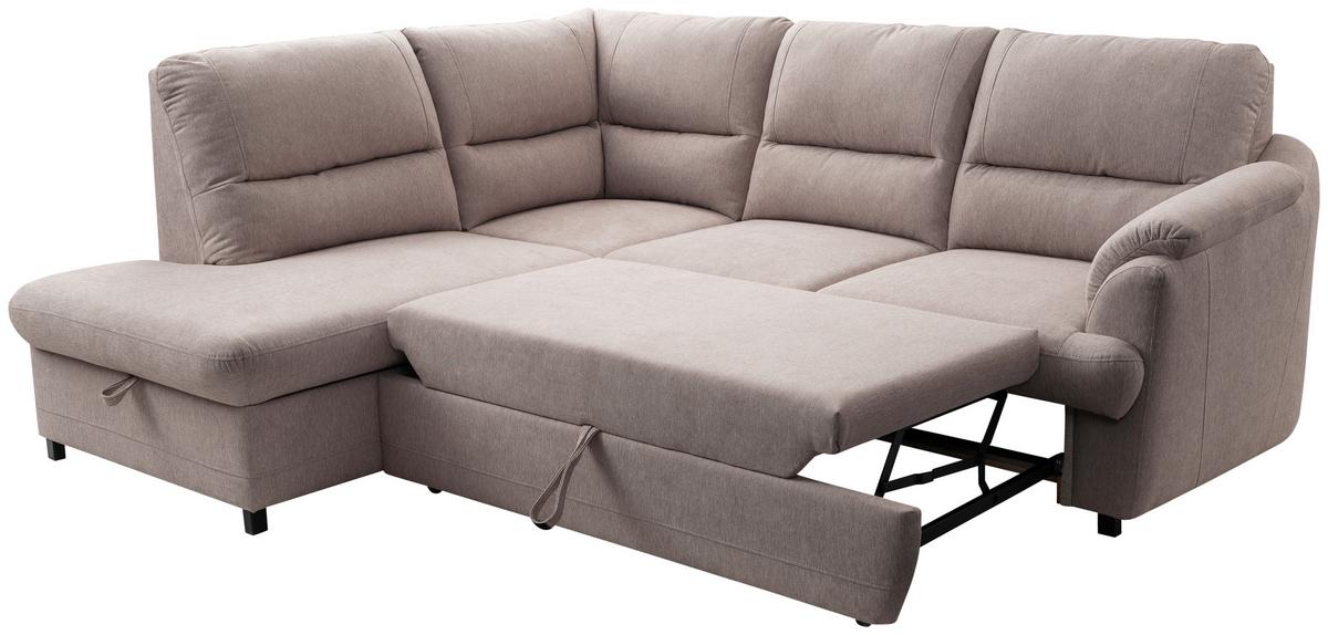 Canapea modulara GUSTO - grej, Basics, textil (200/240cm) - Modern Living