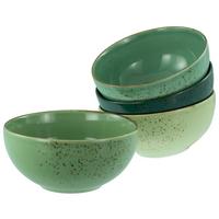 Set Posod Green Life, 4-Delni - zelena, Design, keramika (17,5cm) - Creatable