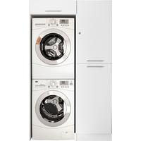 Hauswirtschaftsraum Clara Weiß B: ca. 117 cm - Weiß, KONVENTIONELL, Holzwerkstoff (117/200/67,6cm) - Respekta