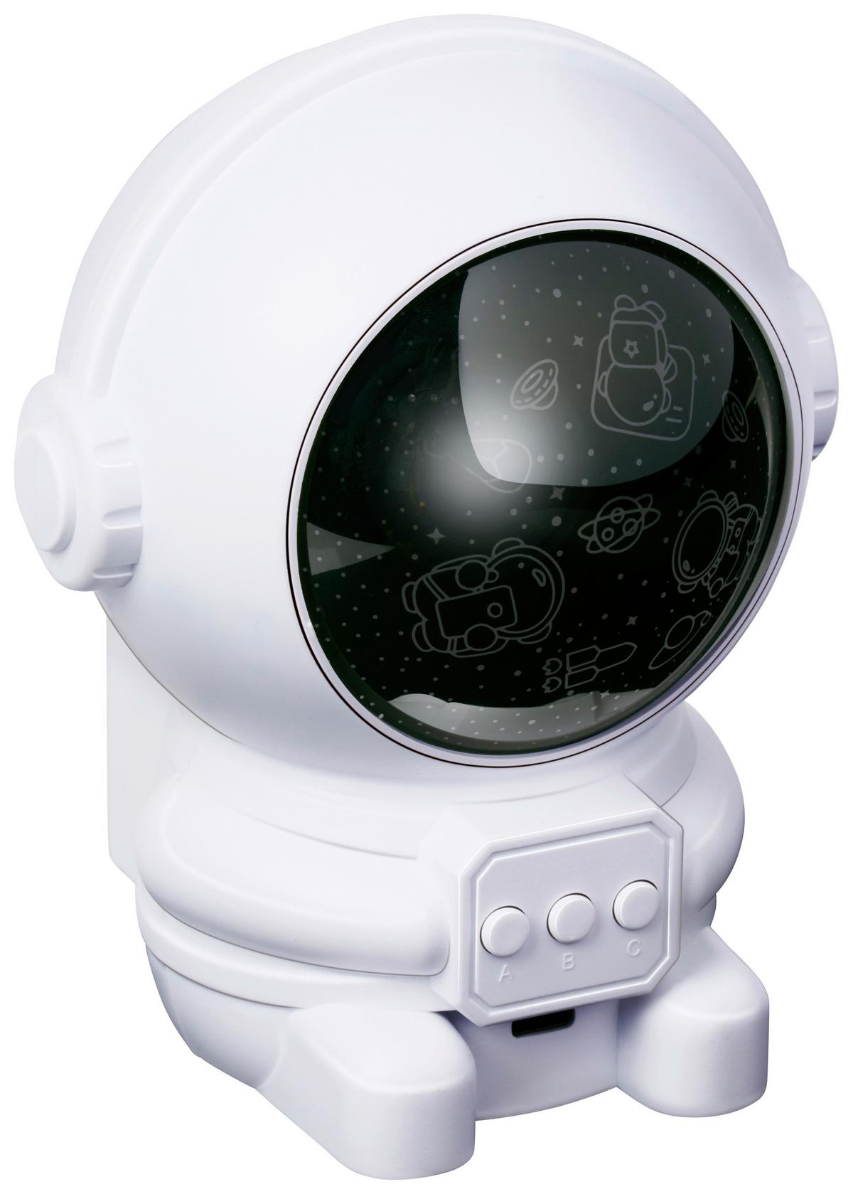 LED-Dekoleuchte Grundig Multicolor/Weiß - Multicolor/Weiß, MODERN, Kunststoff (12/10/14.5cm) - Grundig