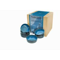 Set Skodelic Za Kosmiče Nordic Fjord Blue, 6-Delni - svetlo modra, Trend, keramika (15cm) - Creatable