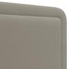 STOPPAD SÄNG XIRELIA - taupe/ekfärgad, Modern, metall/trä (160/200cm) - Bessagi Home