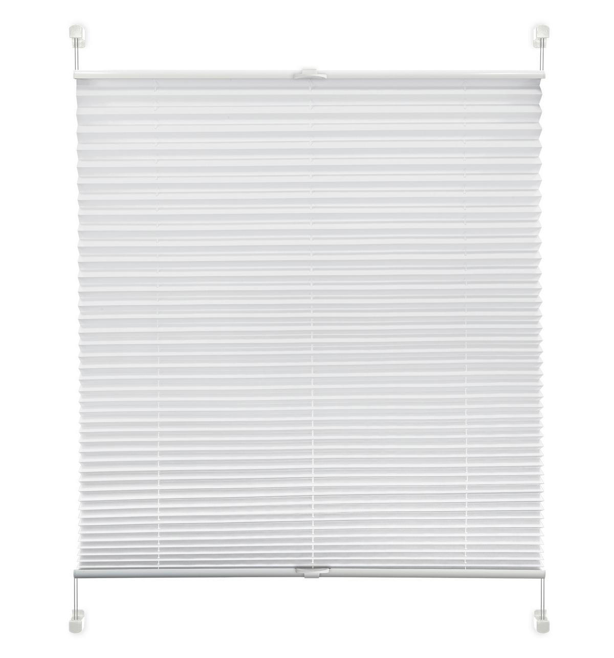 Plise Light - bela, tekstil (80/130cm) - Premium Living