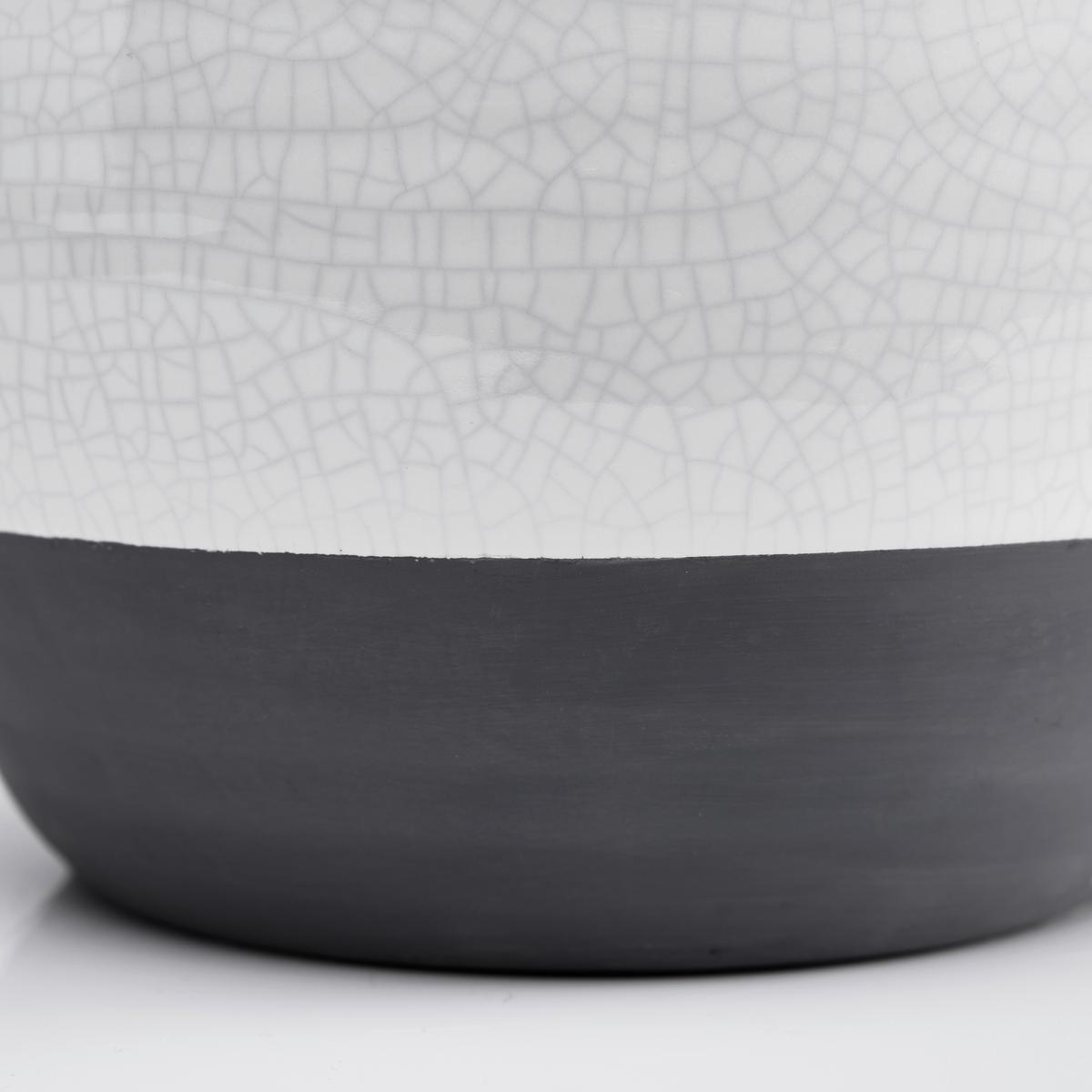 Vaza Rezzo - siva/bela, Moderno, keramika (22,5/21cm) - Bessagi Home