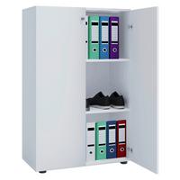 Aktenschrank Lona Weiß - Weiß, Basics, Holzwerkstoff (70/110/39cm) - P & B