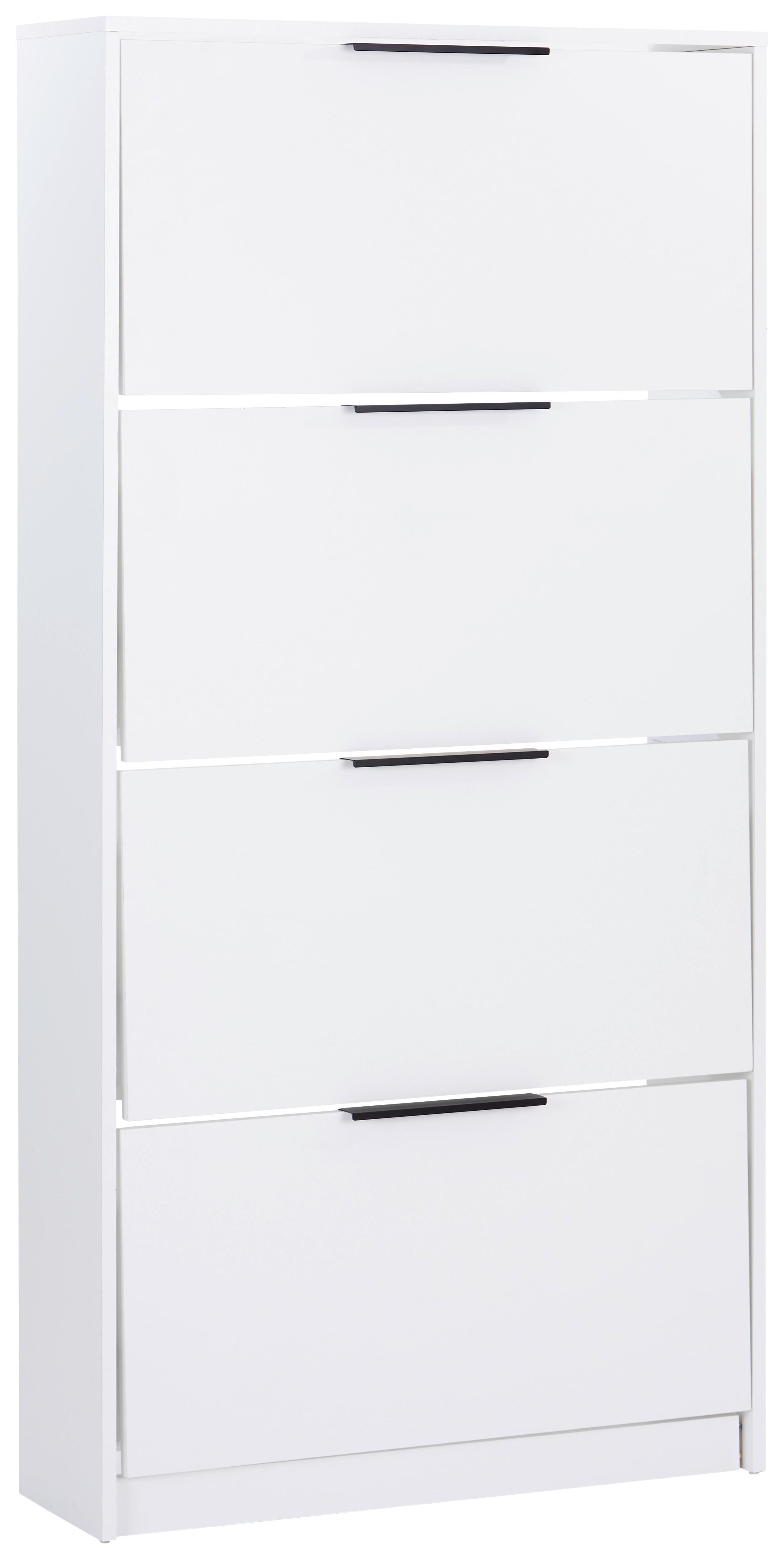 Omara Z Loputami Za Čevlje Anna 01, Bela - črna/bela, Moderno, kovina/leseni material (79/162,3/25cm) - Mömax