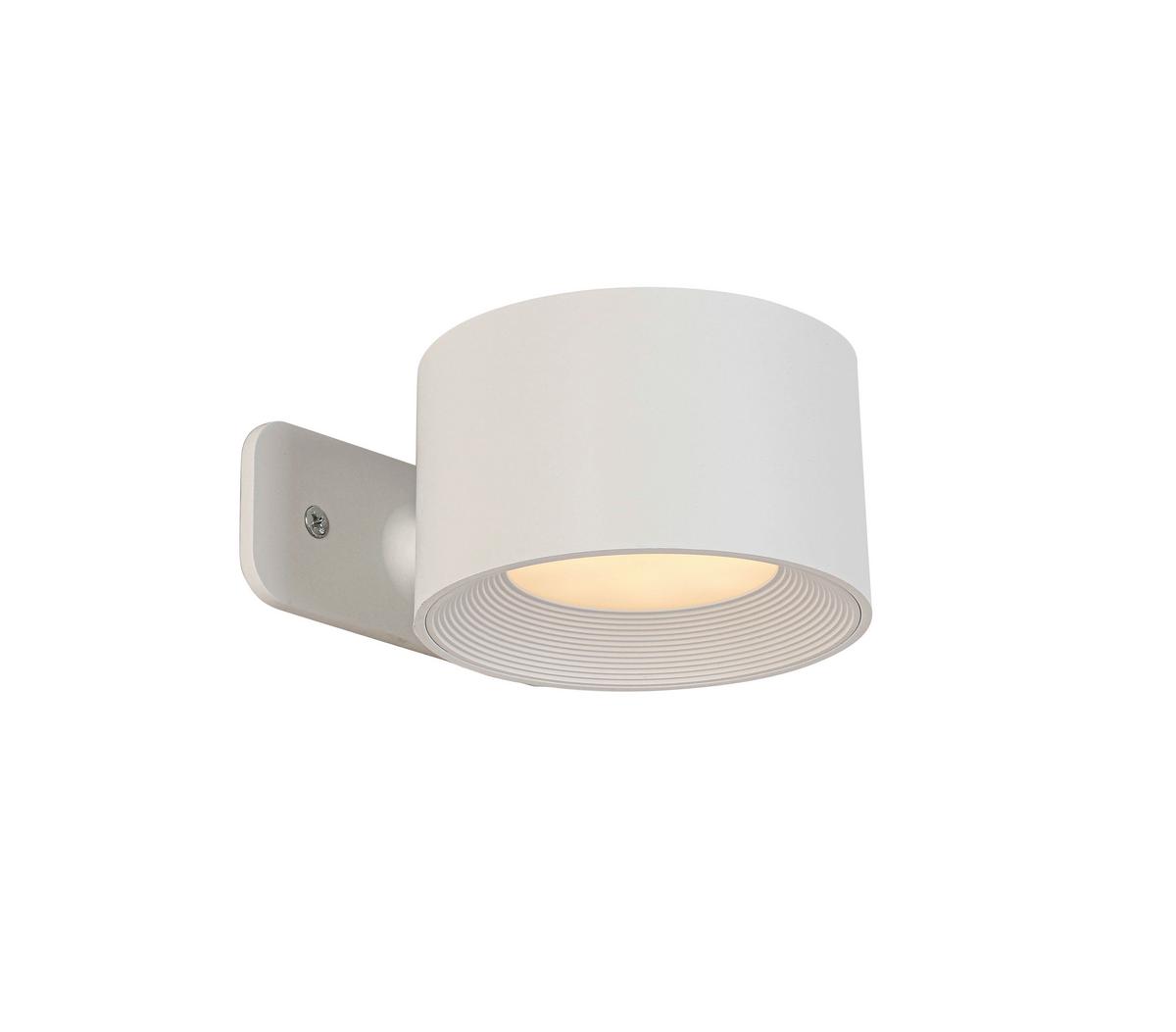 KINKIET AKUMULATOROWY SPOT - biały, Basics, tworzywo sztuczne/metal (9,2/8/4,5cm) - Novel