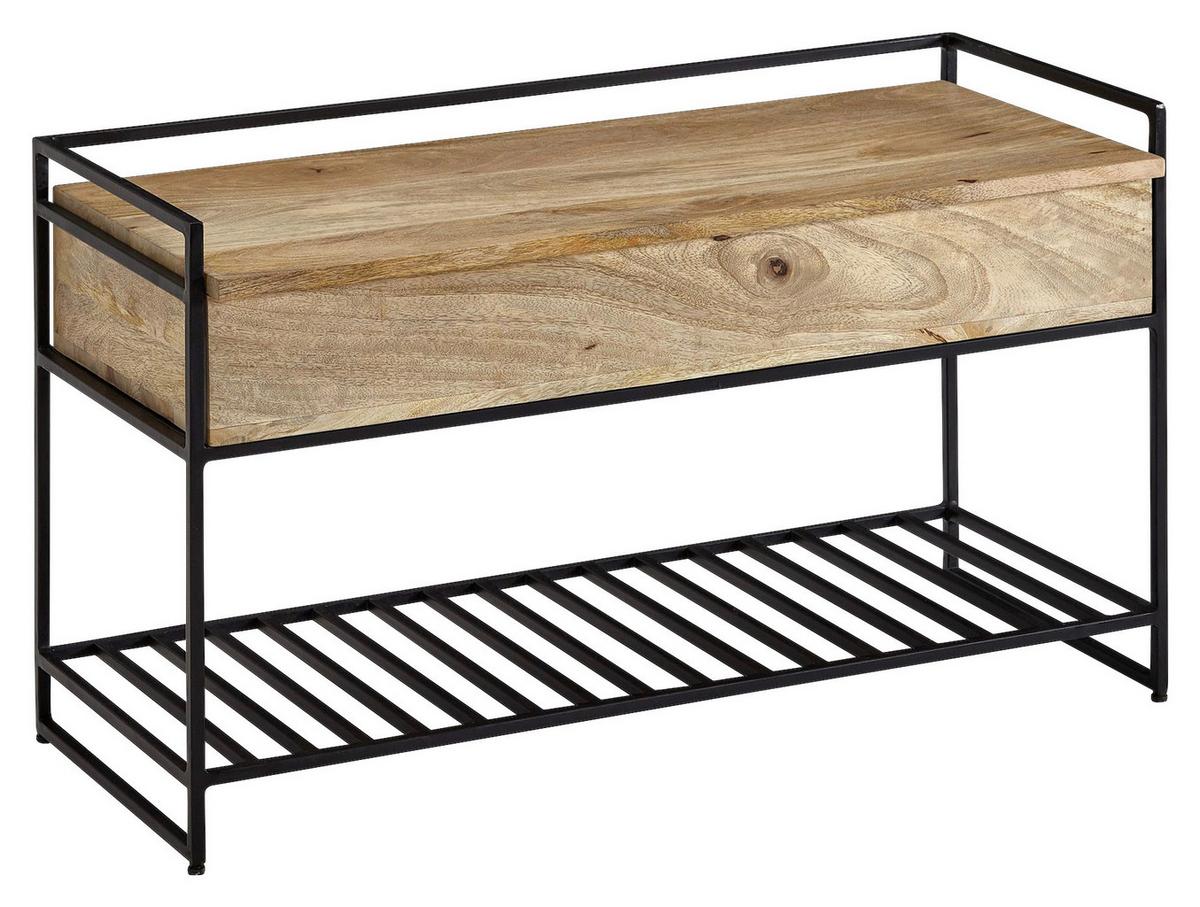 Klop Wohnling - rjava, Moderno, les (90/52/38cm) - MID.YOU