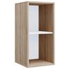 Pisarniški Regal Lona, Hrast - hrast sonoma/barve bukve, Moderno, leseni material (35/74/37cm) - MID.YOU