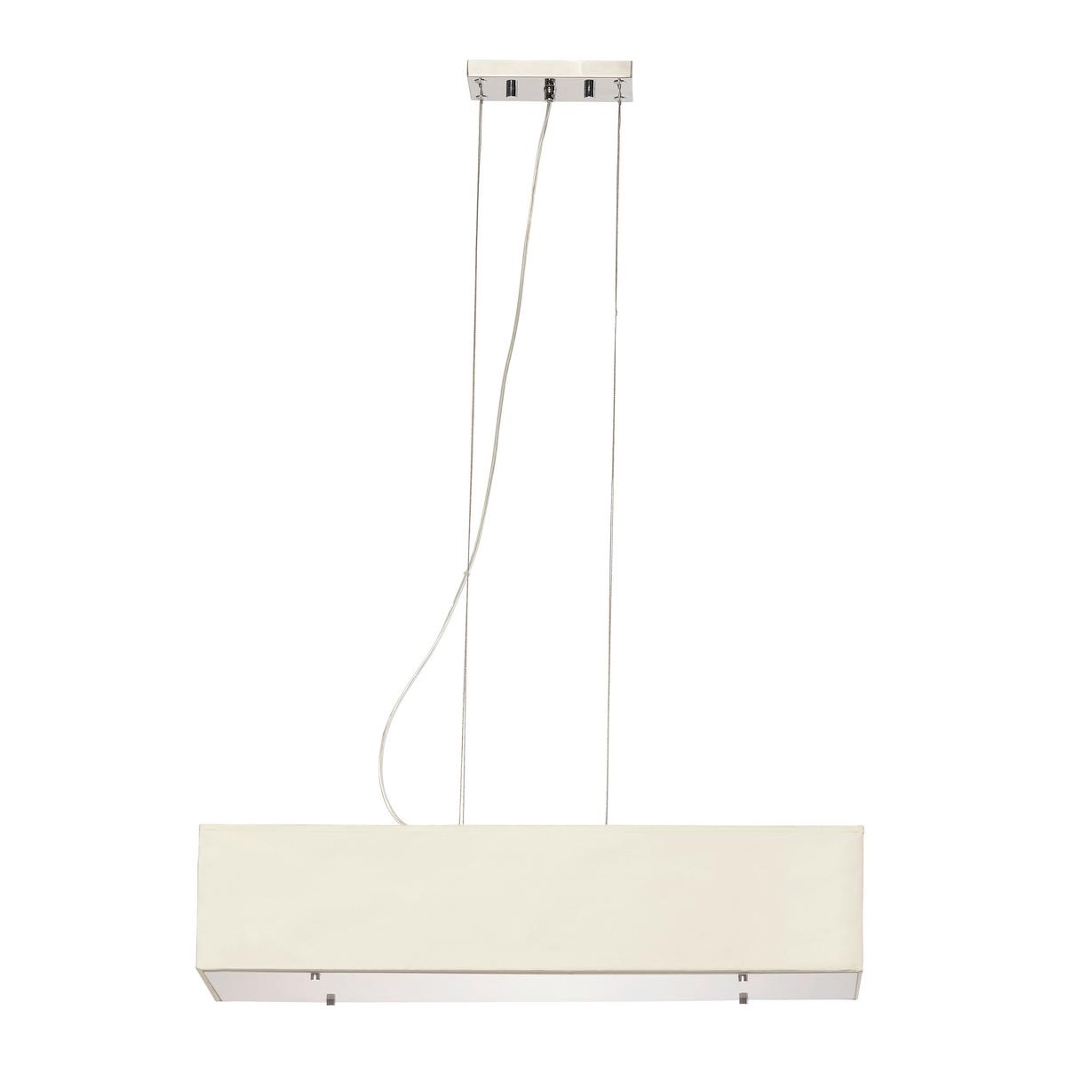LAMPA WISZĄCA AGNETA - beżowy, Modern, metal/tkanina (72/22/160cm) - Bessagi Home