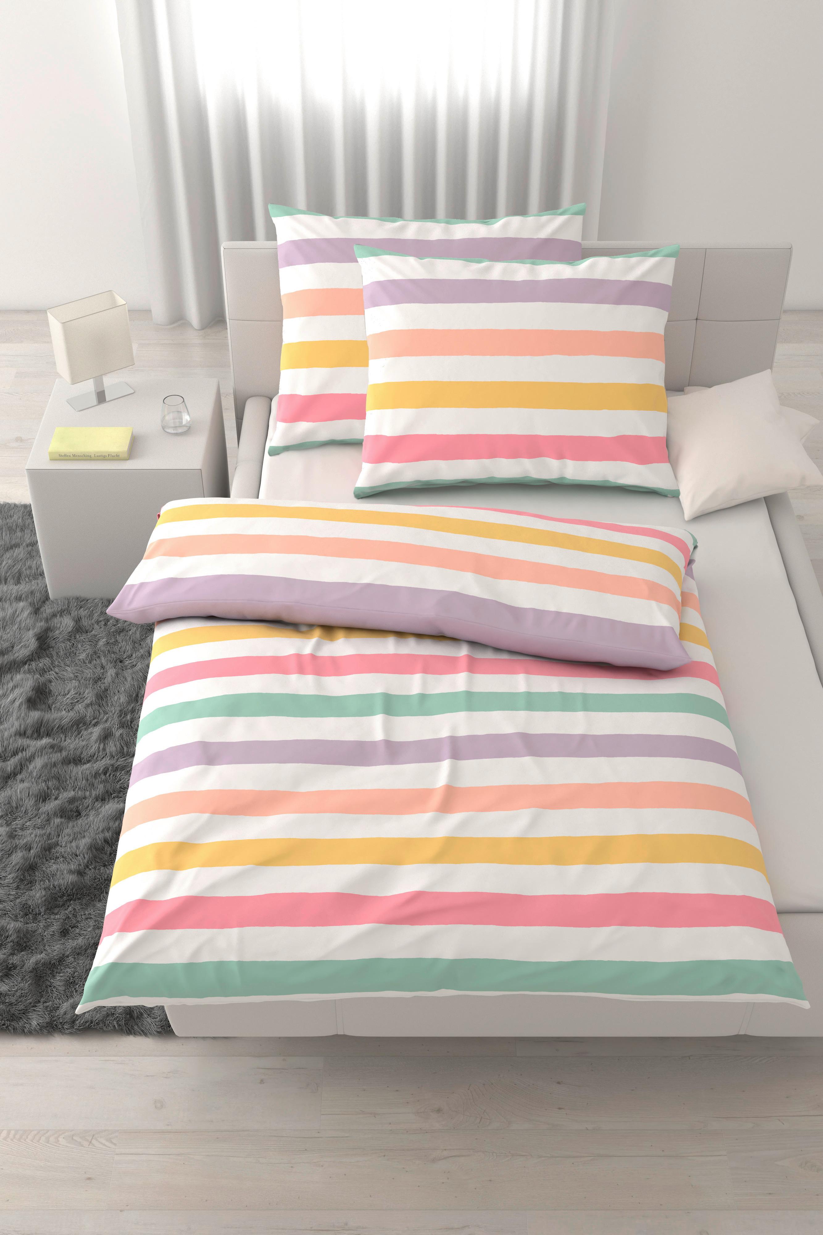 Lenjerie de pat Lotte cca. 2x50x70/200x220 cm - multicolor, textil (200/220cm) - Mömax