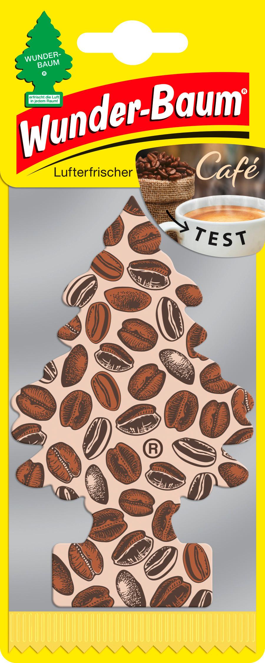 Autóillatosító Wunderbaum Café - barna, papír (8cm)