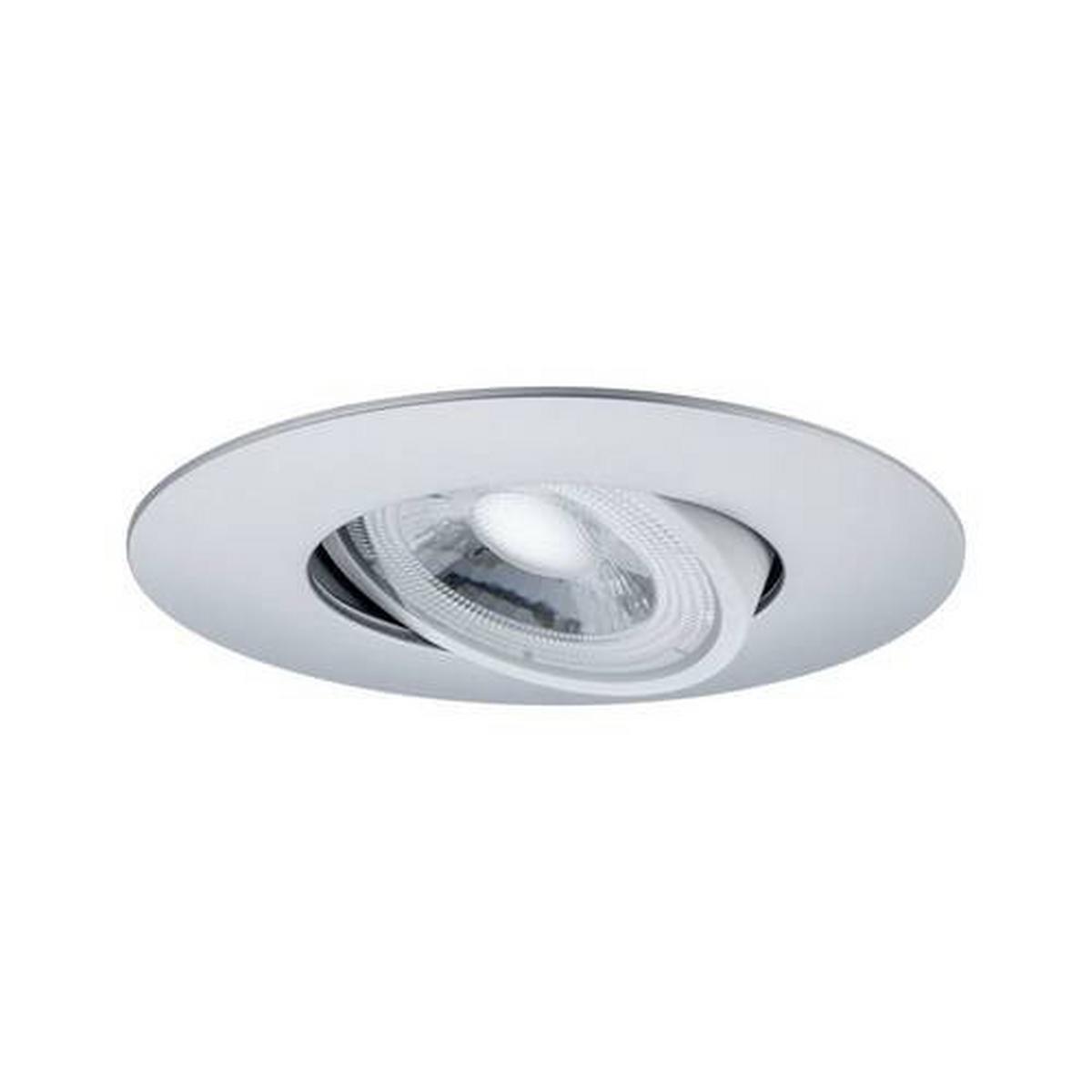 Deckenleuchte EBL Set max. 6 Watt, 3-teilig - Chromfarben, Basics, Kunststoff (8,2cm) - Paulmann