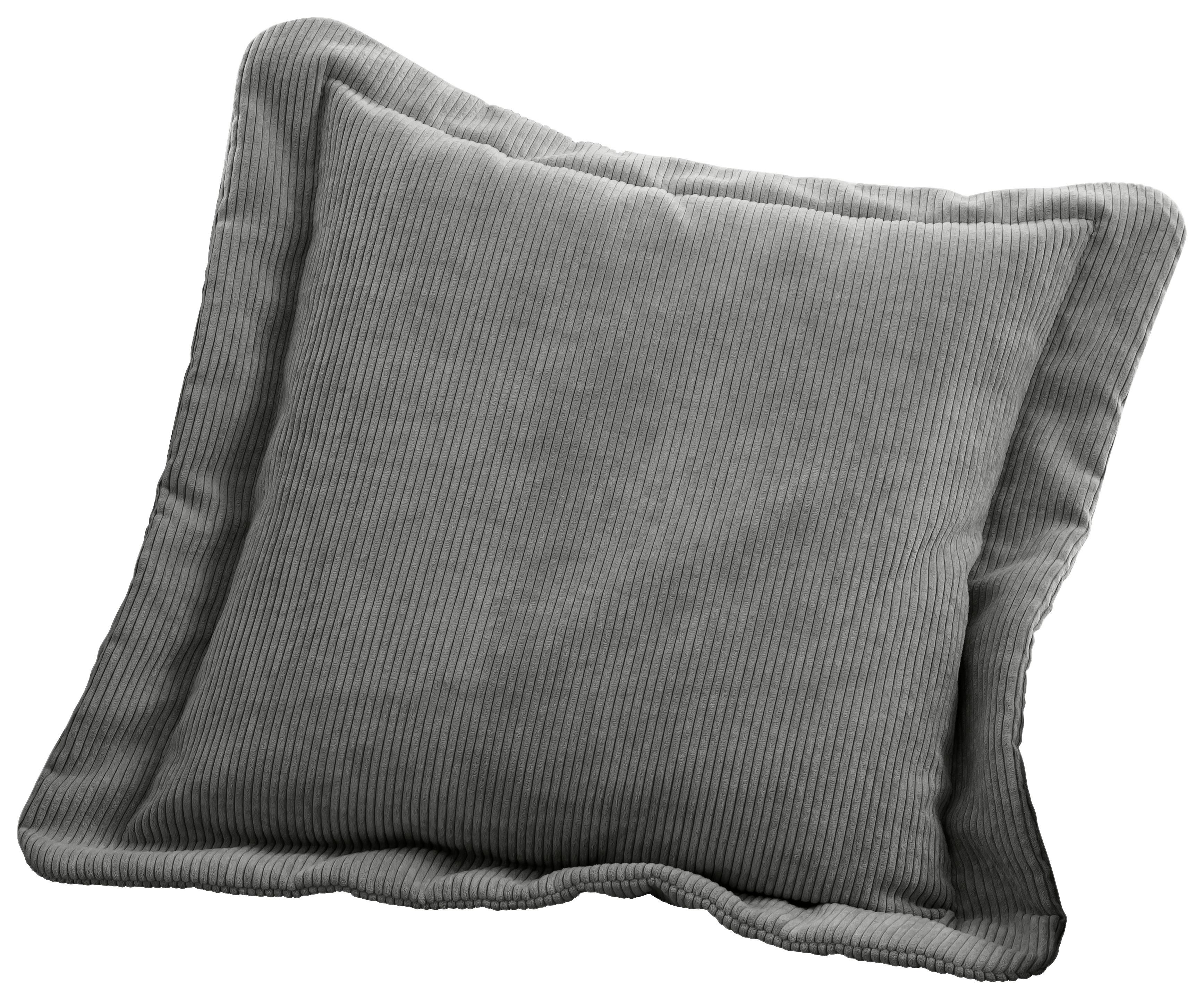 PODUSZKA NA SOFĘ BOURBON - ciemnoszary, Modern, tkanina (70/12/70cm) - MID.YOU