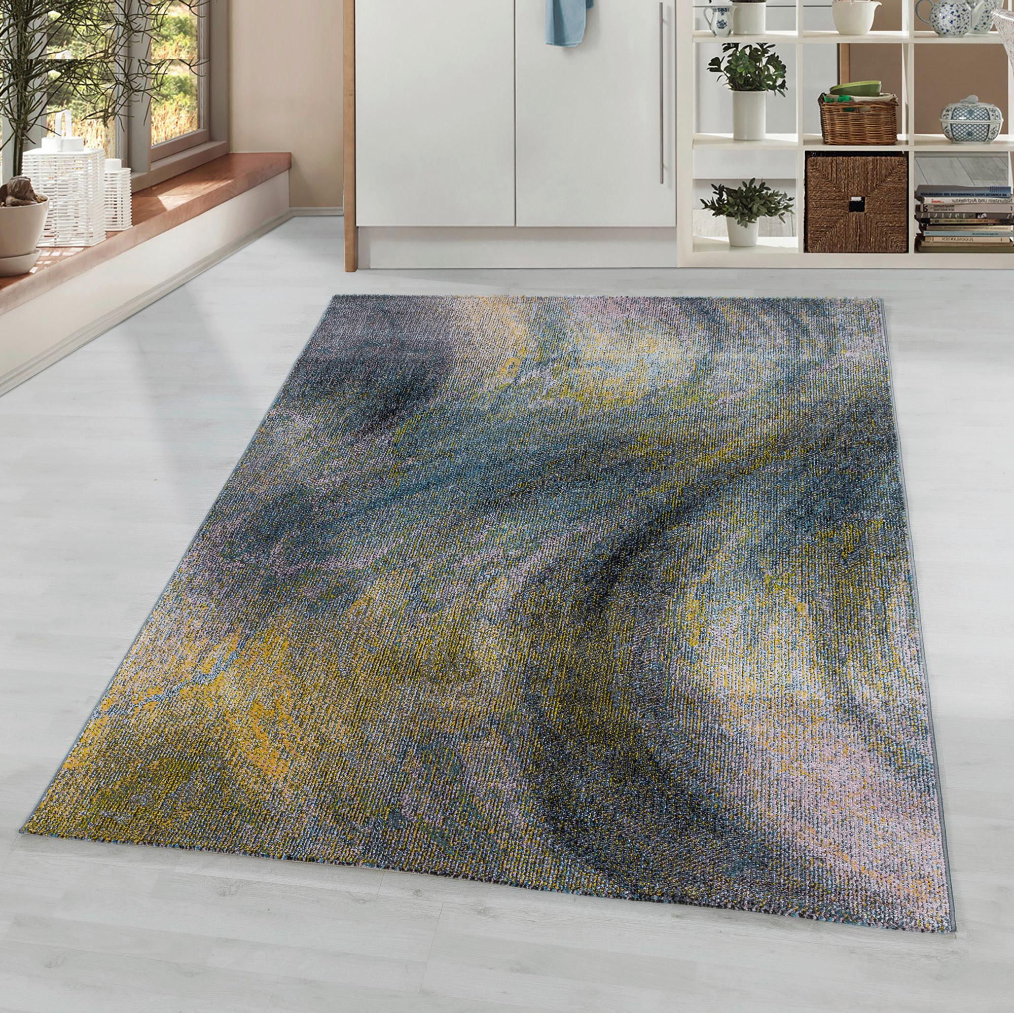 Webteppich Ottawa Multicolor ca. 80x150cm - Multicolor, Design, Textil (80/150cm)