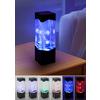 LAMPE DÉCORATIVE LED QUALI - Transparent/noir, MODERN, matière synthétique (7,5/7,5/23,3cm) - Mömax