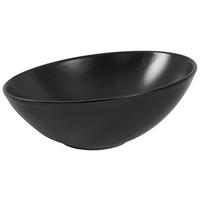 MISKA DO SAŁATY MELLY - czarny, Modern, ceramika (23,1/9,5cm) - Premium Living