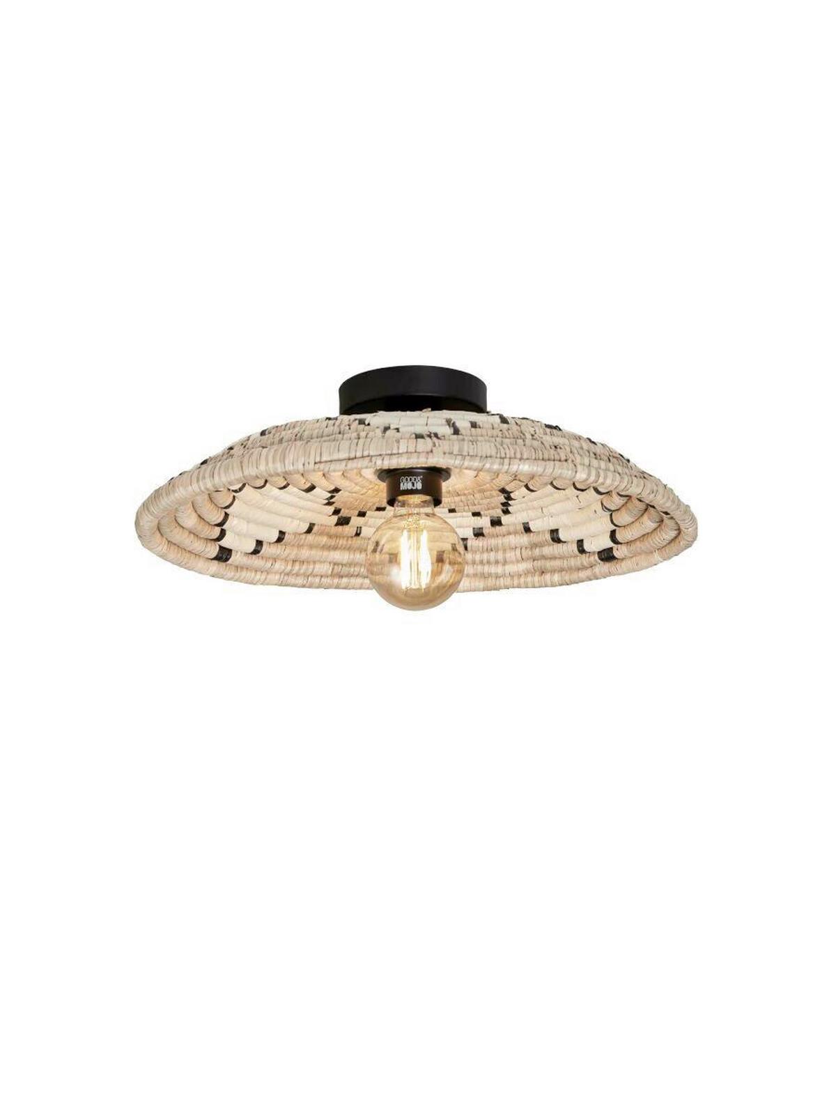 Stropna Svetilka Andros - večbarvno, Moderno, naravni materiali (45/8cm) - Good & Mojo