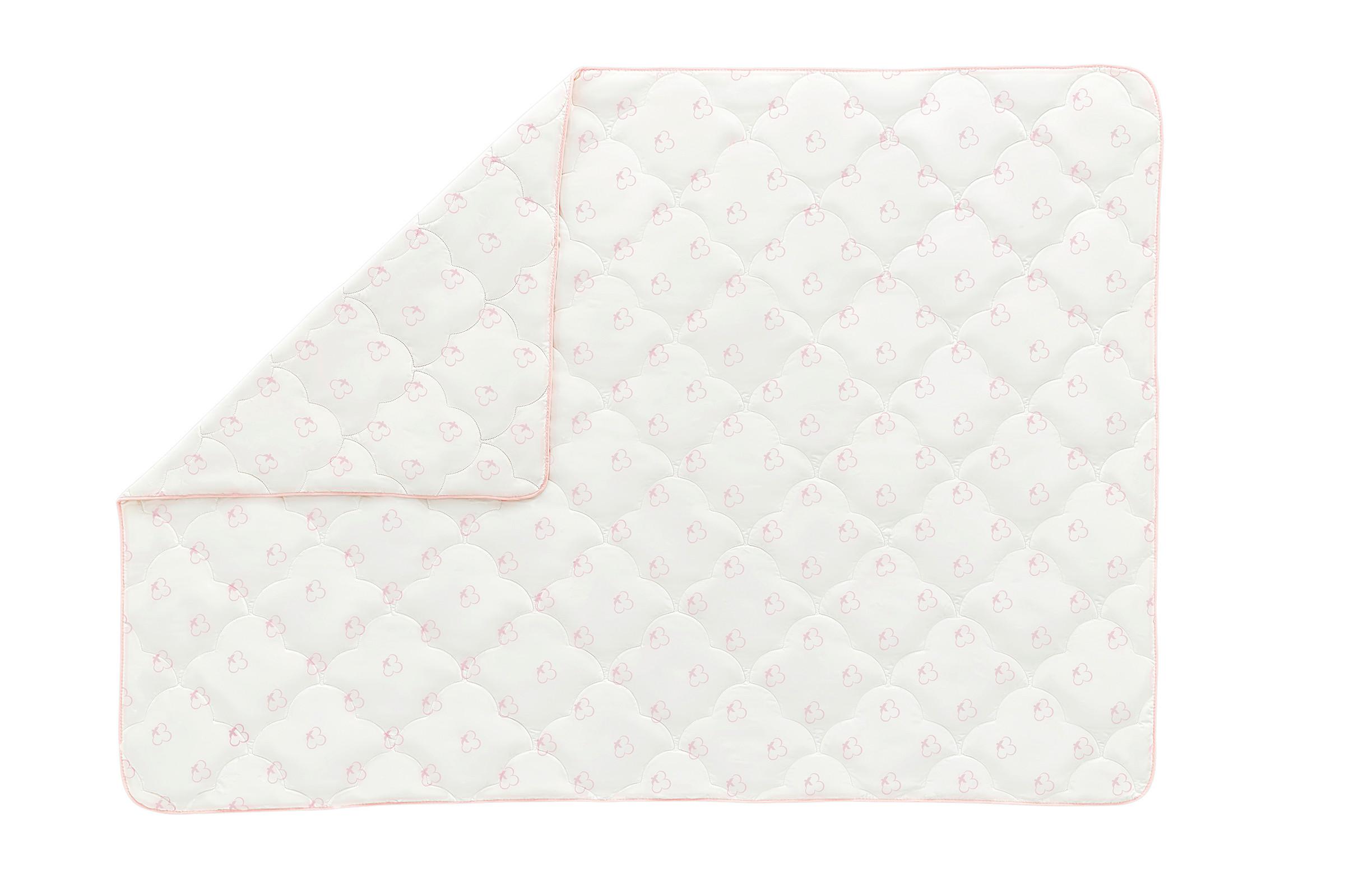 Bettdecke Cotton ca. 134x200x4 cm Weiß - Weiß, Basics, Textil (135/200/4cm) - Yatas