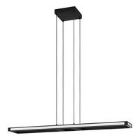 Led-pendelleuchte 99681* Savilanas-Z - Weiss/Schwarz, Design, Kunststoff/Metall (116/20/110cm) - Eglo