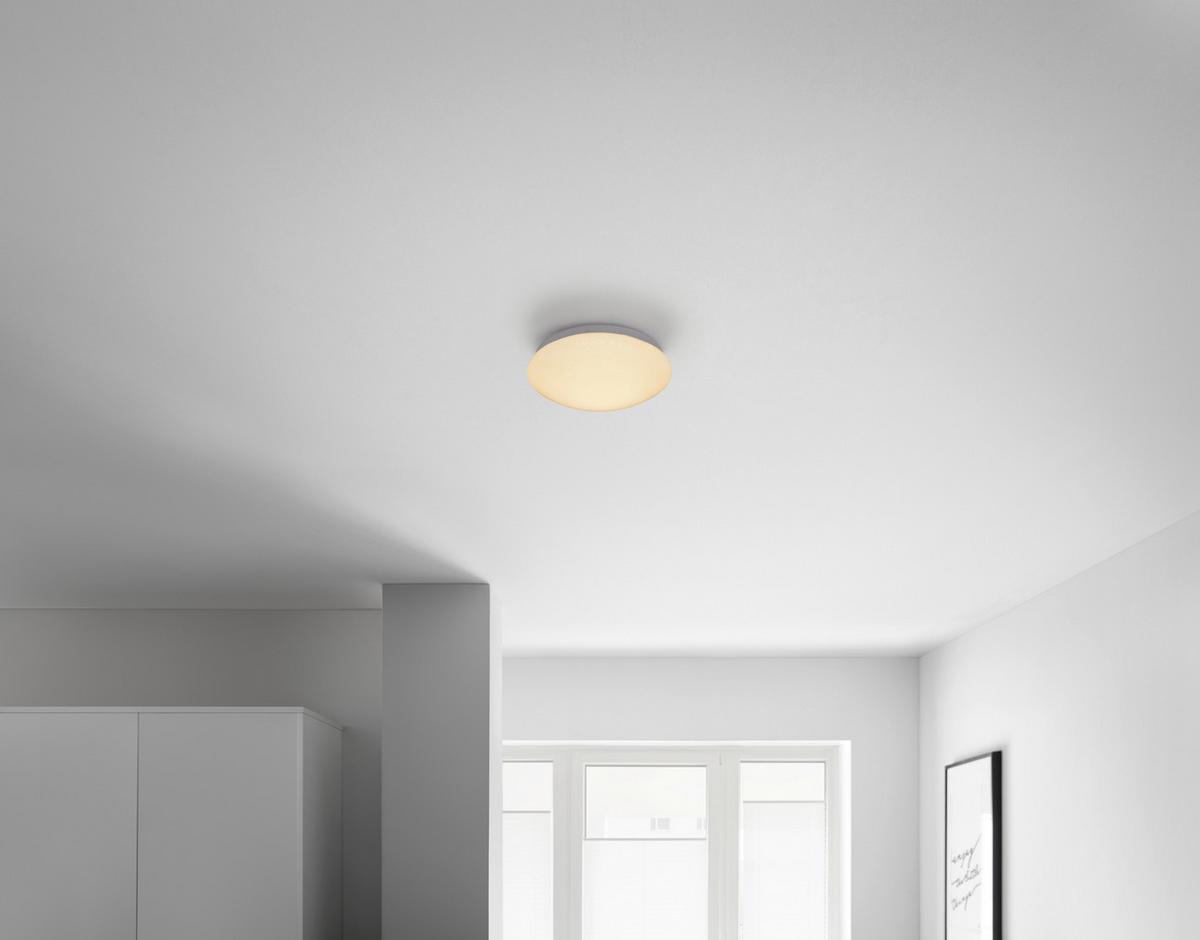 Led Mennyezeti Lámpa Dalia - fehér, Konventionell, műanyag/fém (26/6cm) - Best Price